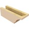 Ekena Millwork 4in. W x 4in. H x 12in. L Moab Woodgrain TimberThane Rafter Tail, Primed Tan RFTUR04X04X12MOARCPR - alternate 2